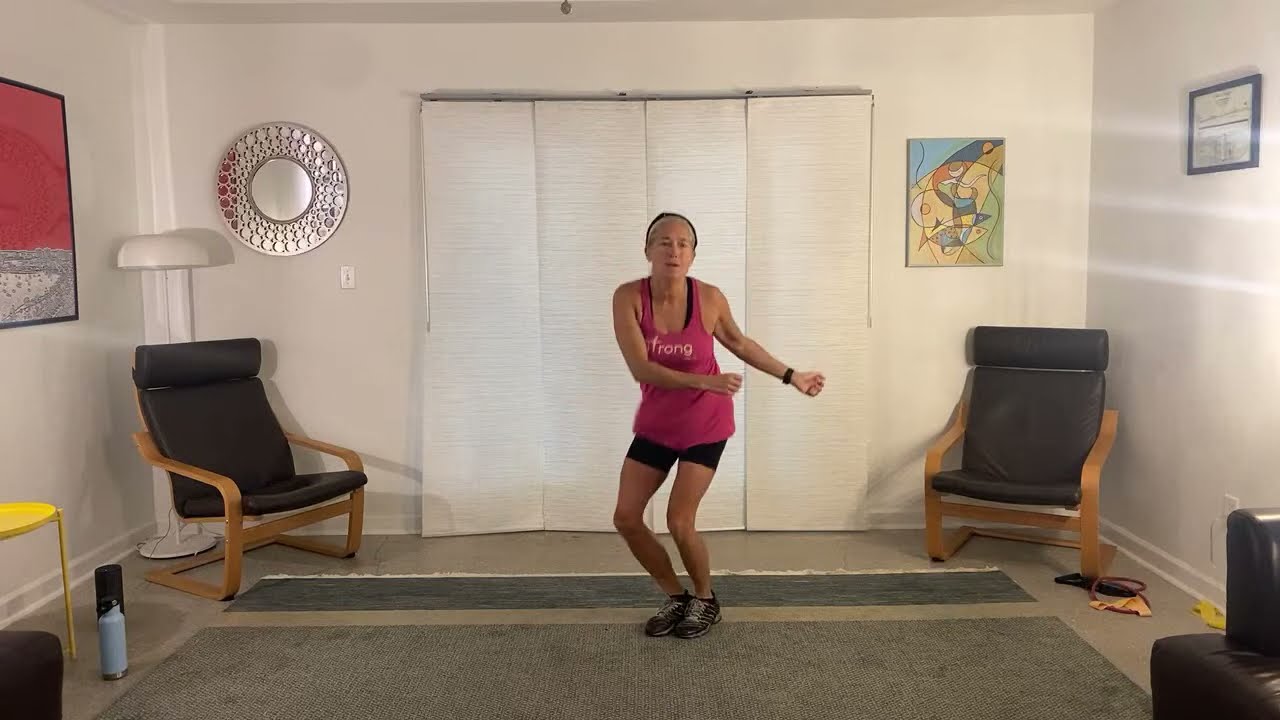 Cardio Dance Party + standing core & upper body strength