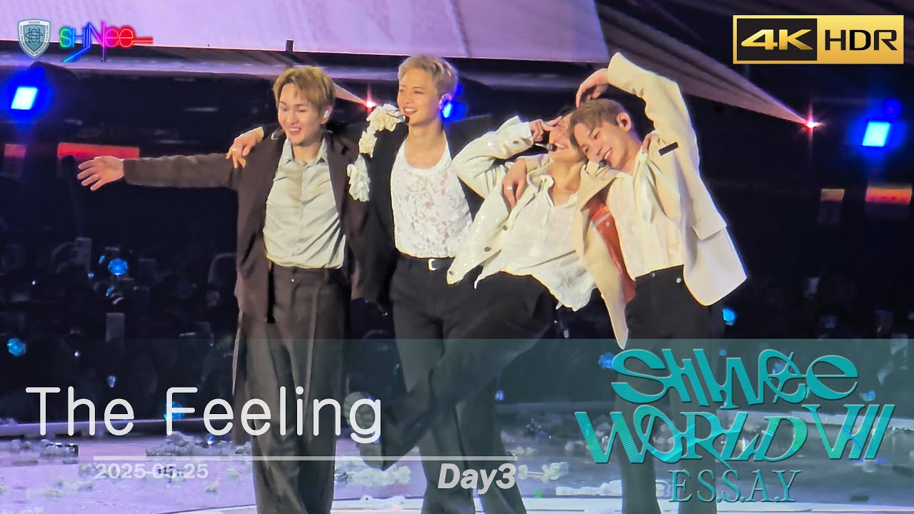 [4K] The Feeling : 샤이니 SHINee | SW7 | D3 | 250525