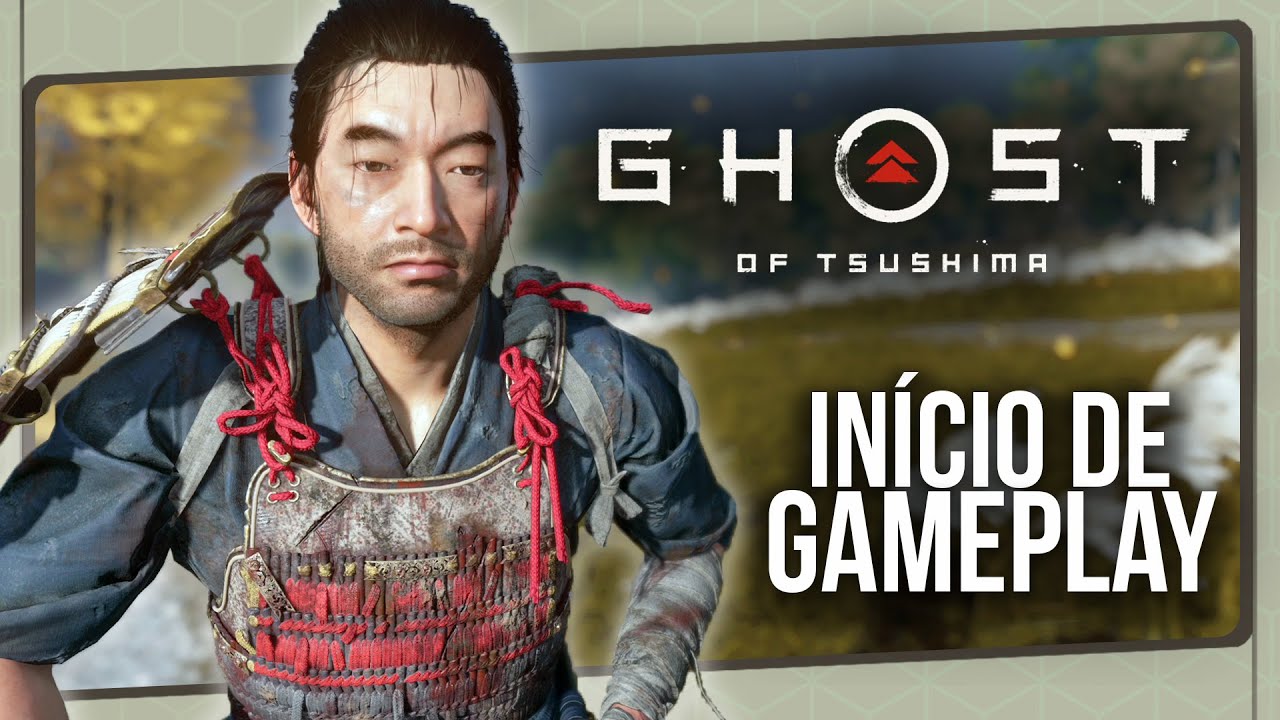 GHOST OF TSUSHIMA - O Início de Gameplay, no PS4 Pro | Legendado em Português PT-BR