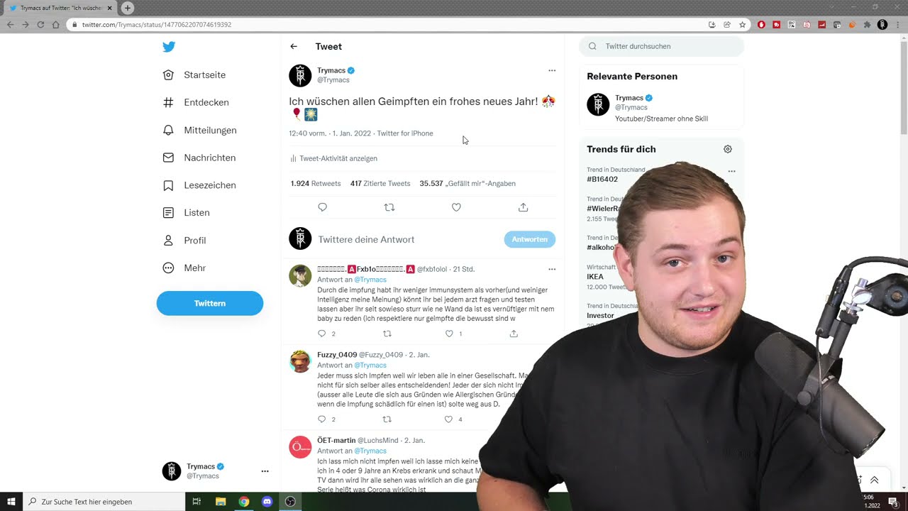Wie lockt man 10.000 Querdenker an?