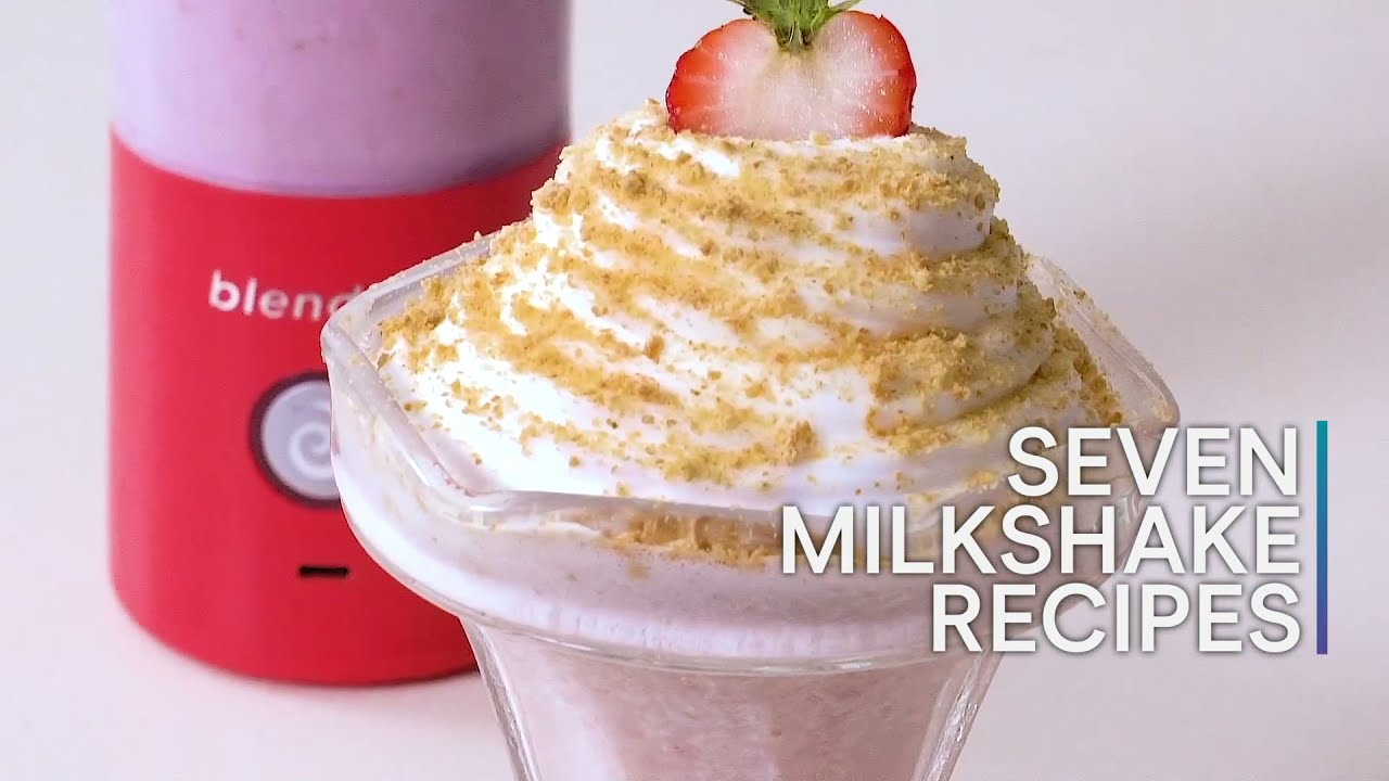 7 Delicious Milkshake Recipes to make with a BlendJet portable blender