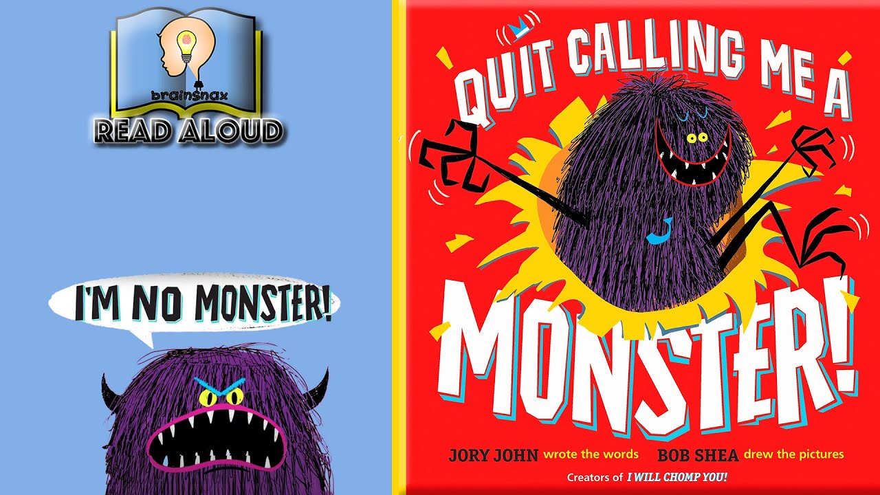 Read Aloud Book | Quit Calling Me A Monster | By Jory John