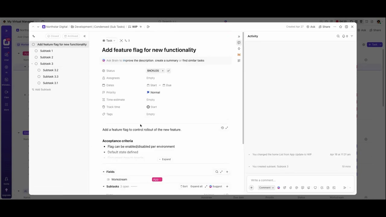Build it with me: How to Clean Up Nested Subtasks in ClickUp for Better Task Hygiene