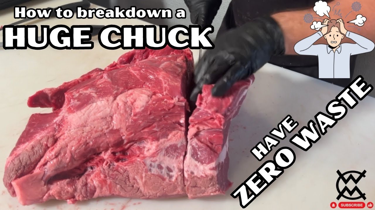 Chuck Roll Breakdown (EASIEST WAY) | Professional Butcher
