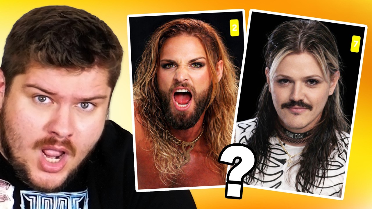 Guess the Wrestlers by the MORPHED IMAGE!