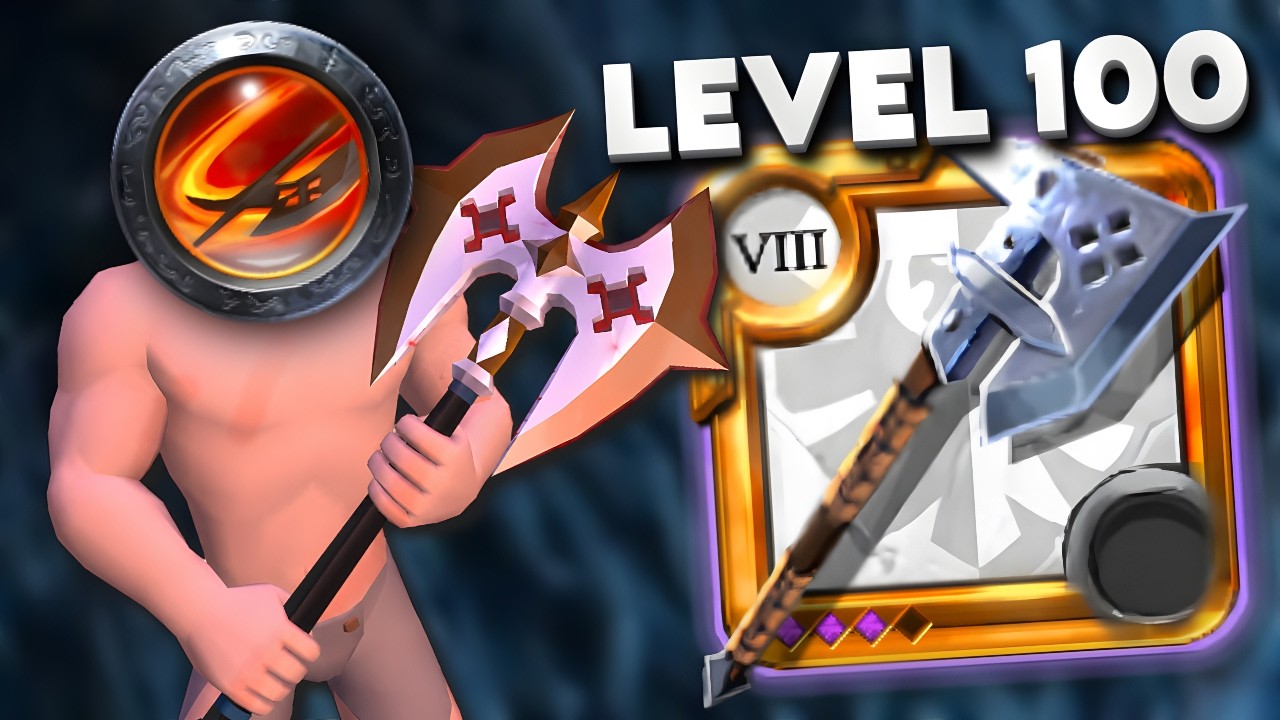Из грязи в князи: БОЛЬШОЙ ТОПОР &mdash; с 0 до 100 уровня &mdash; Albion Online