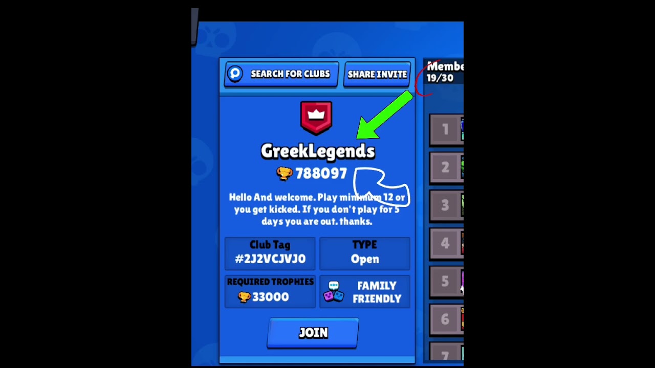 Best clubs for mega pig brawl stars - If you&rsquo;re not in a club, join a club  #brawlstars #games #club