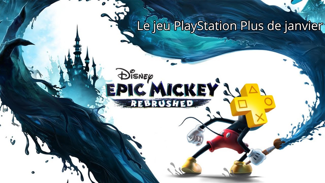 Epic Mickey : le jeu PlayStation Plus de janvier 2026