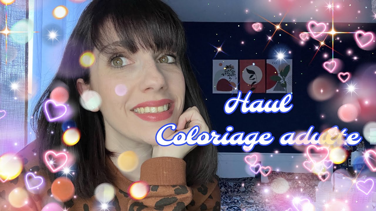 Haul coloriage pour adulte et random 🛍️