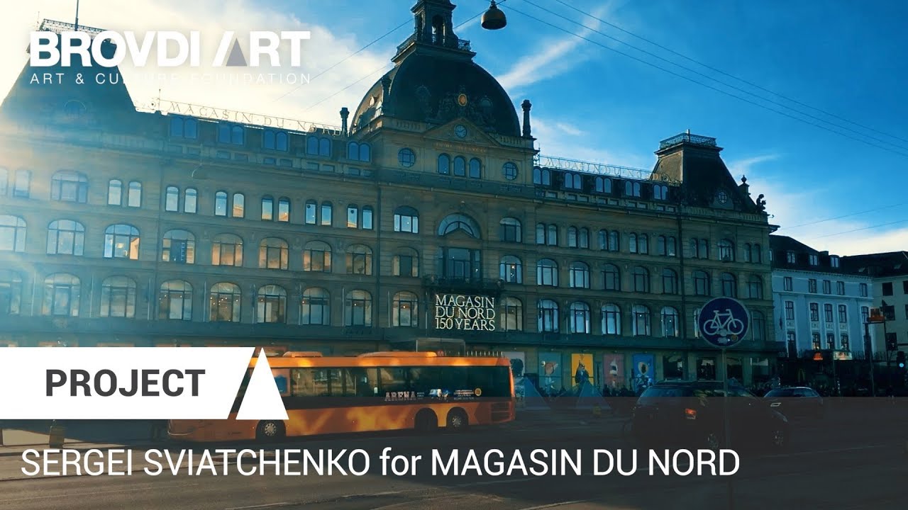 Проект художественных витрин Сергея Святченко для Magasin Du Nord в Дании