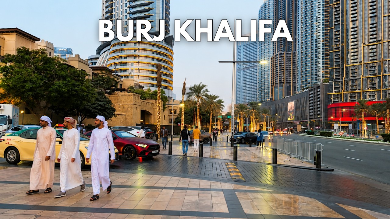 Downtown Dubai Walking Tour 🇦🇪 | Burj Khalifa, Dubai Mall & City Center Night | Before IRAN War!