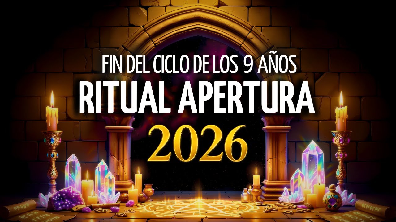 💫Meditaci&oacute;n RITUAL de FIN de A&ntilde;o | Cierre 2025 y Apertura 2026 🙏