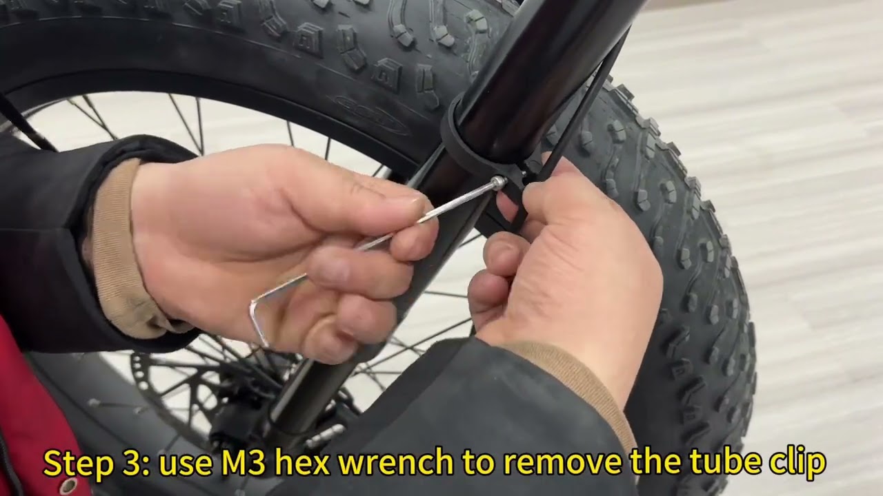 How to install the accessories set-Atlas bike