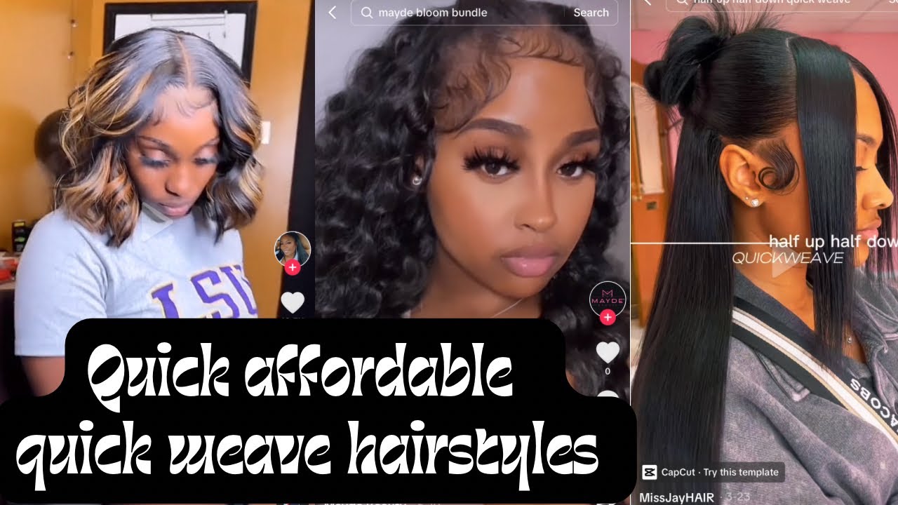 SUPER QUICK EASY AFFORDABLE QUICKWEAVES 2024  