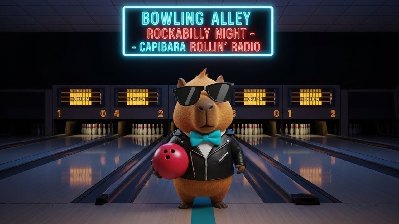 Bowling Alley Rockabilly Strike Night &ndash; 1950s Rock & Roll Instrumental (1 Hour)
