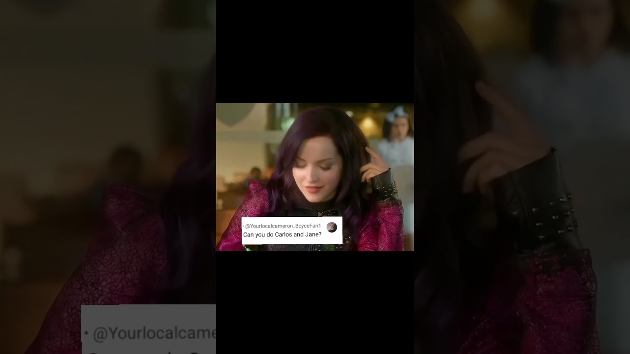#Descendants #Carlos and #Jane Yes @Yourlocalcemeron_BoyceFan1