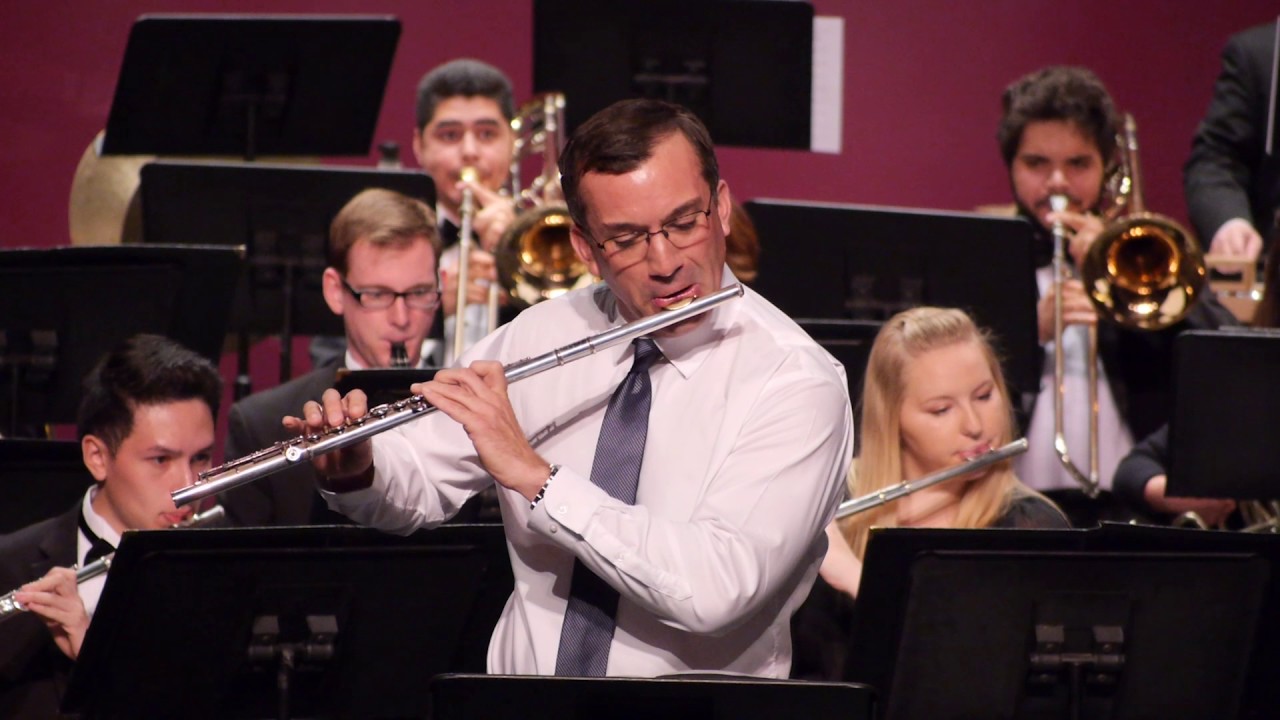 Concertino for Flute and Wind Ensemble - Keith Gates