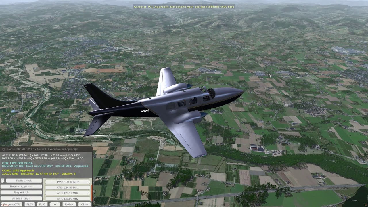 Red Griffin ATC Using Festival Speech Synthesis System and FlightGear