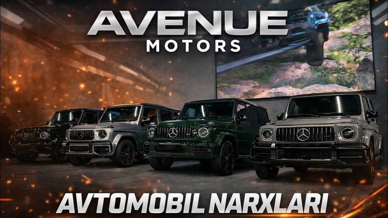 Avenue motorsdagi avtomobil narxlari 2026