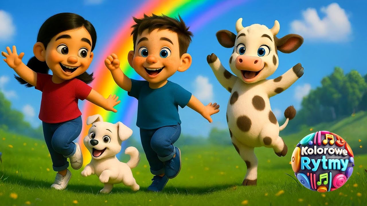 Na końcu tęczy - piosenki dla dzieci - KOLOROWE RYTMY