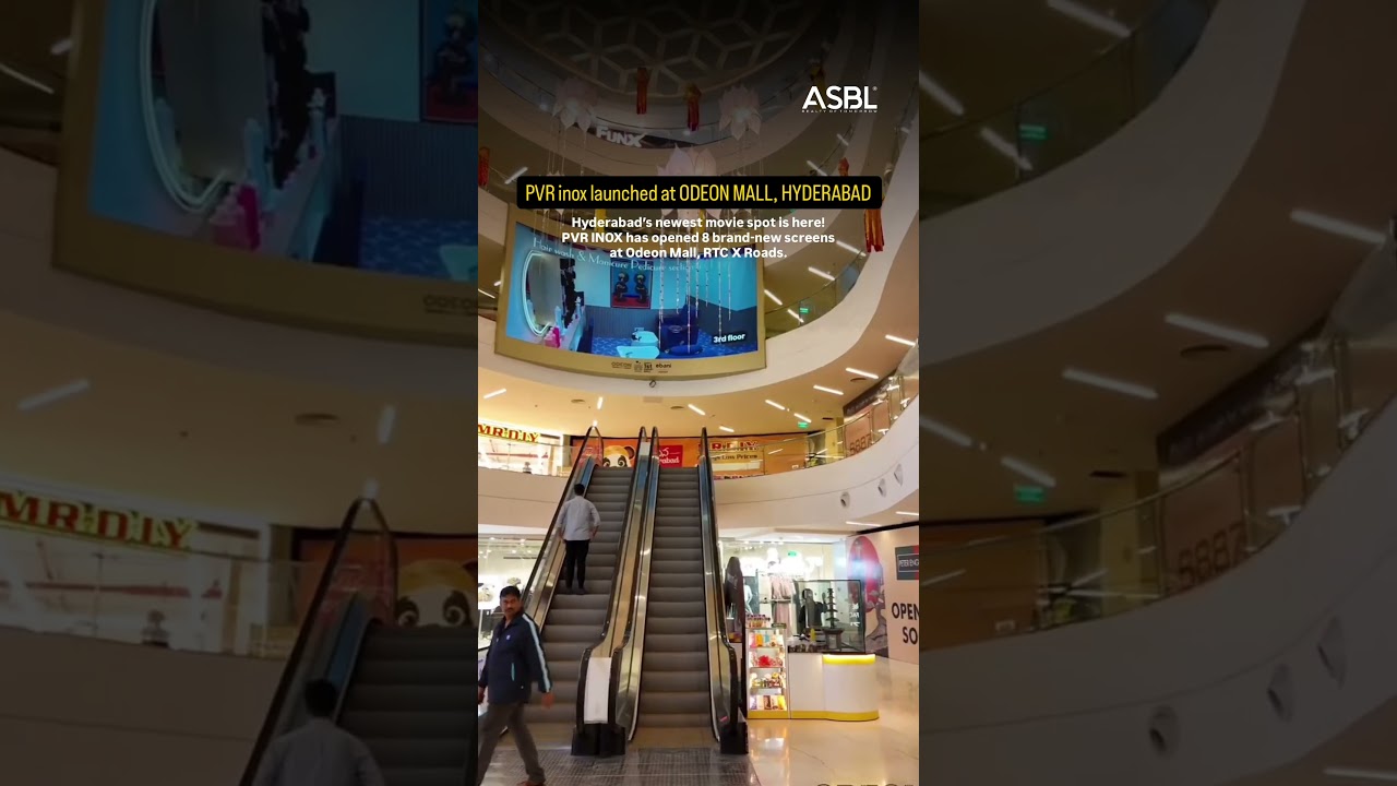PVR Inox launched at Odeon Mall, Hyderabad.