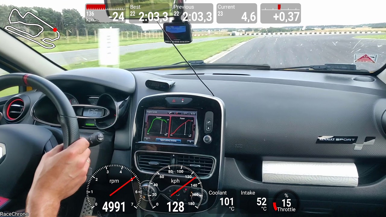 Renault Clio RS Trophy onboard Silesia Ring on Federal FZ-201