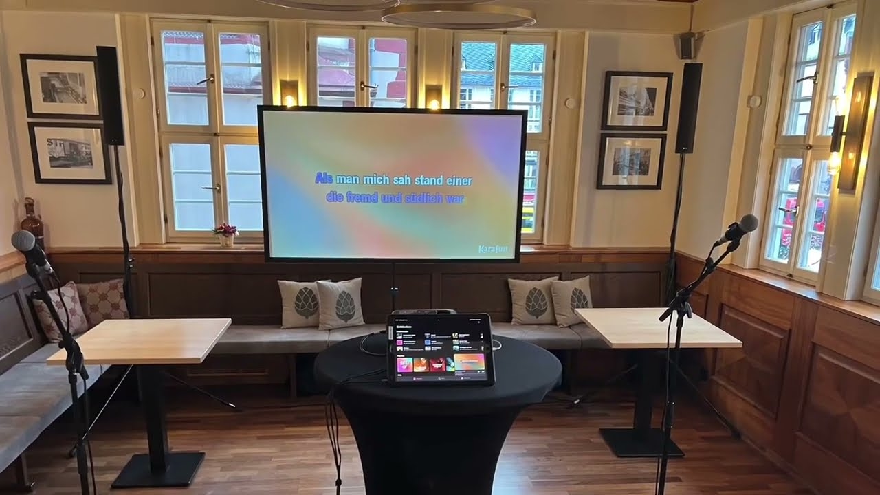 Karaoke Premium Aufbau // Zeitraffer-Video