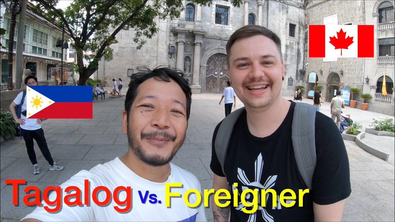 Foreigner Vs. Tagalog : Nakaka-Shock yung galing niya magsalita