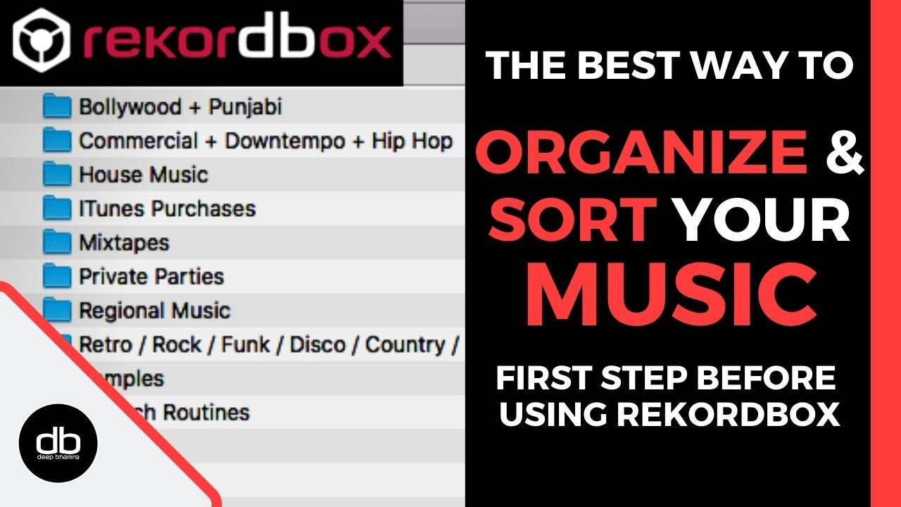 HOW TO ORGANIZE & SORT your music as a DJ | THE BEST WAY | DJ Tutorial | Rekordbox Tips.