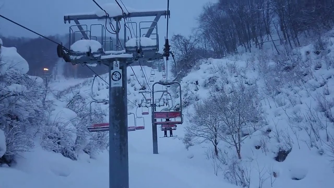 奥利根スノーパーク　第1ペアリフトA線