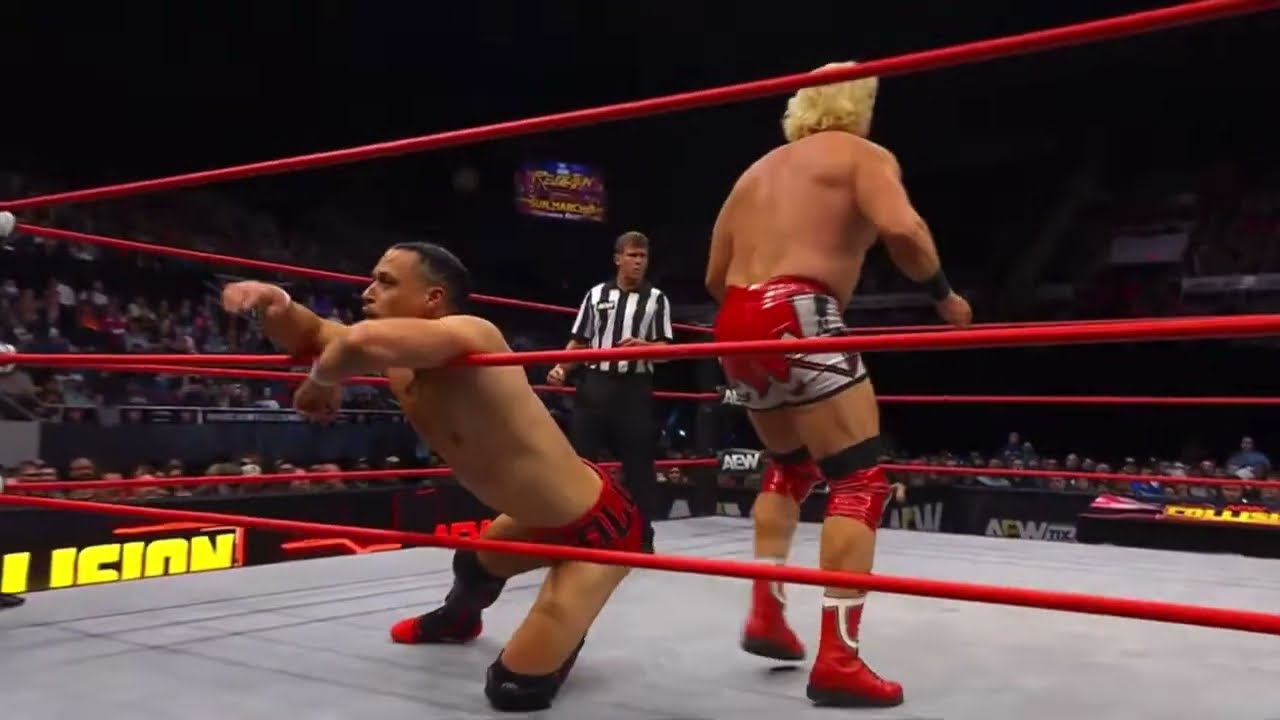 Aaron Solo VS Jeff Jarret - AEW Collision - 1/4/25