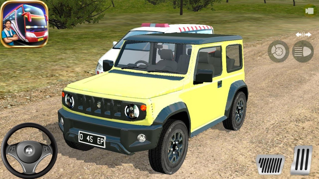 Suzuki Jimny 4x4 Offroad Car Driving - Bus Simulator Indonesia - Car Games Android Gameplay
