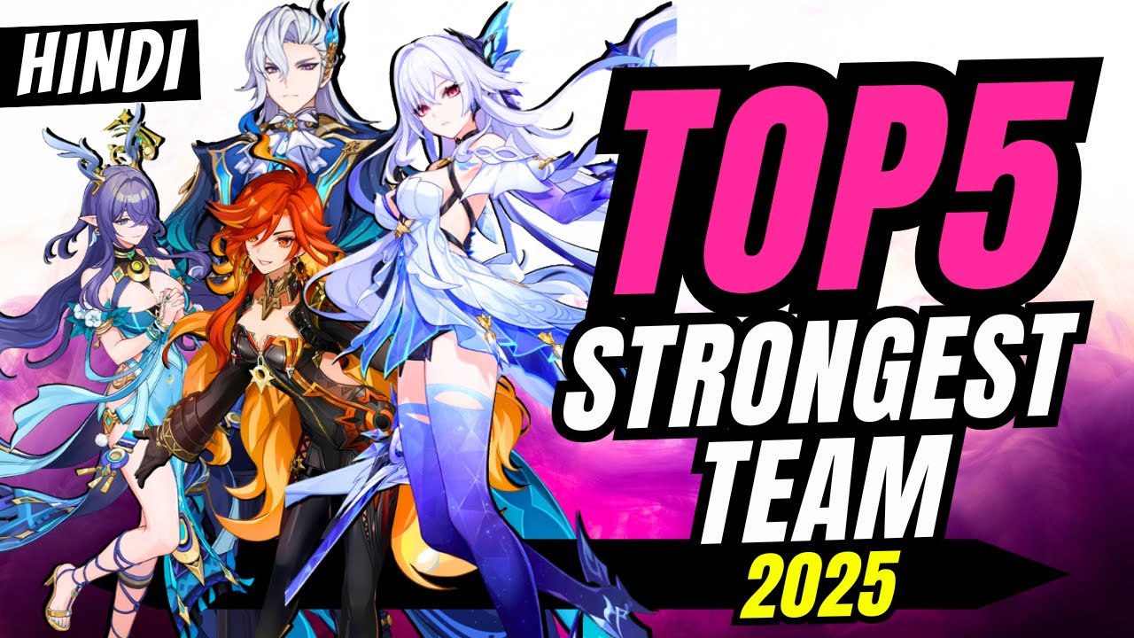 [Hindi] Genshin Impact Strongest Character/Team 2025 (Before Columbina)