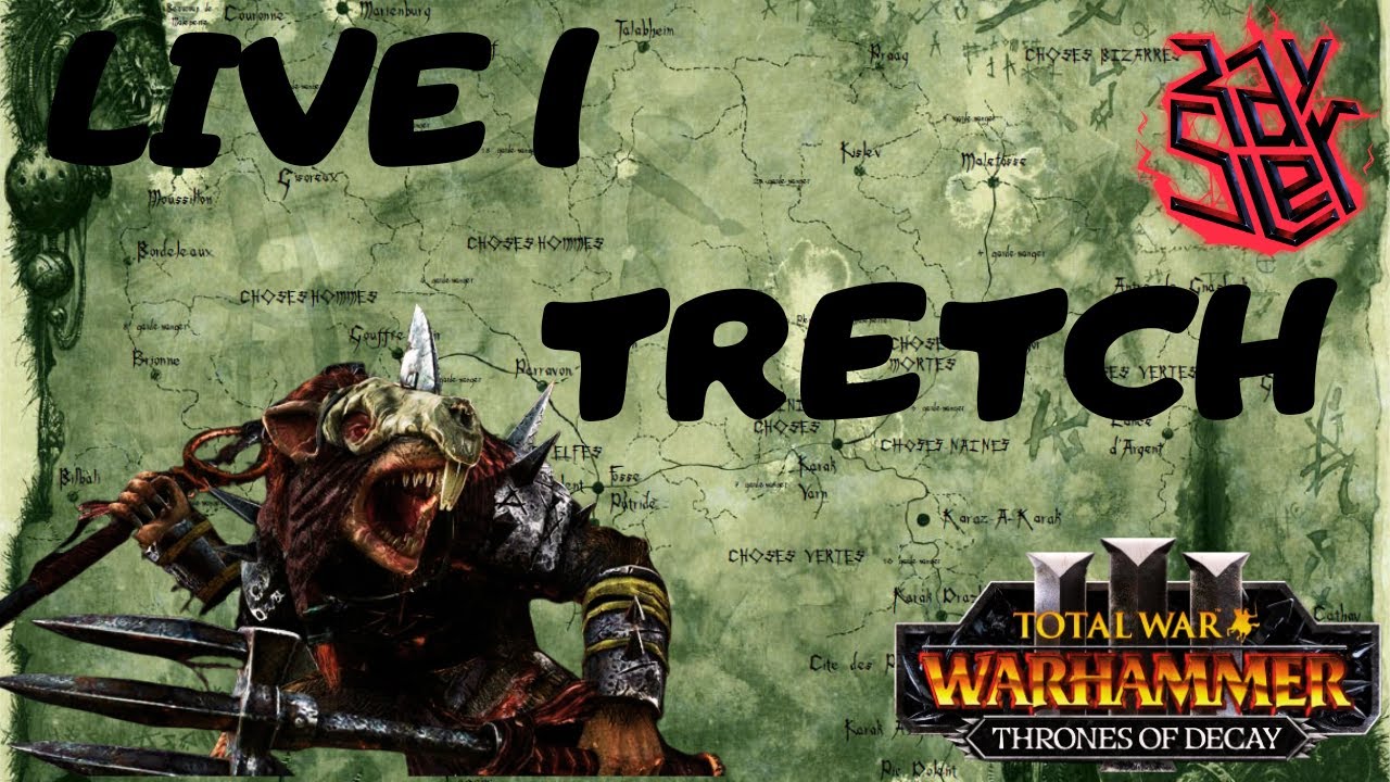 IO CHE GIOCO SKAVEN NON POTETE PERDERLO | TRETCH | TOTAL WAR WARHAMMER 3 EP 1