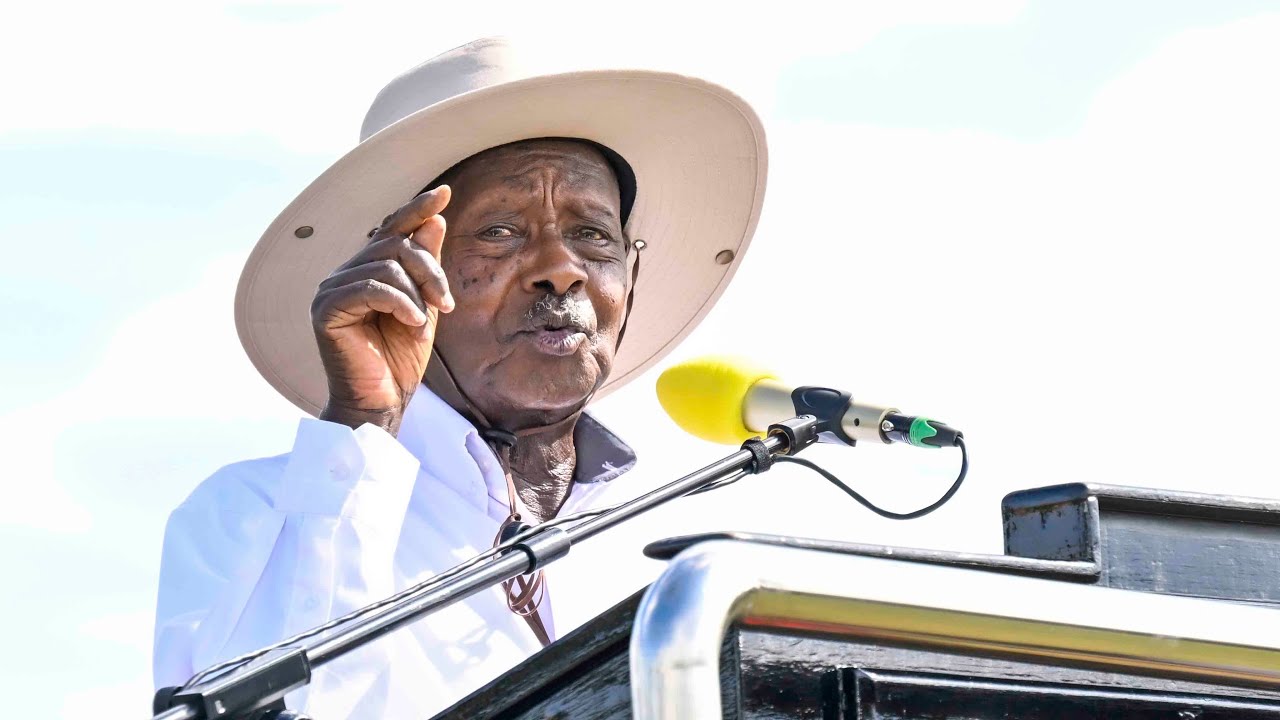 The army is doing a good job, says President Museveni at a rally in Nakasongola, after the PDM tours