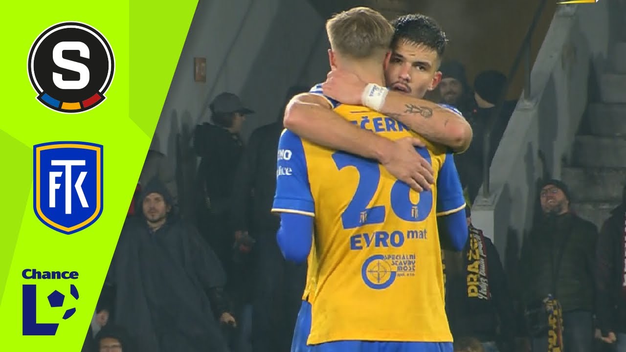 Chance Liga Highlights: FK Teplice : AC Sparta Praha 2:2 (15. kolo)