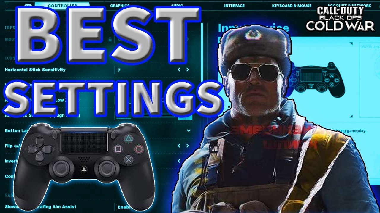 THE BEST DEFAULT CONTROLLER SETTINGS AND FOV FOR BLACK OPS COLD WAR! PLAY LIKE YOU HAVE A SCUF!