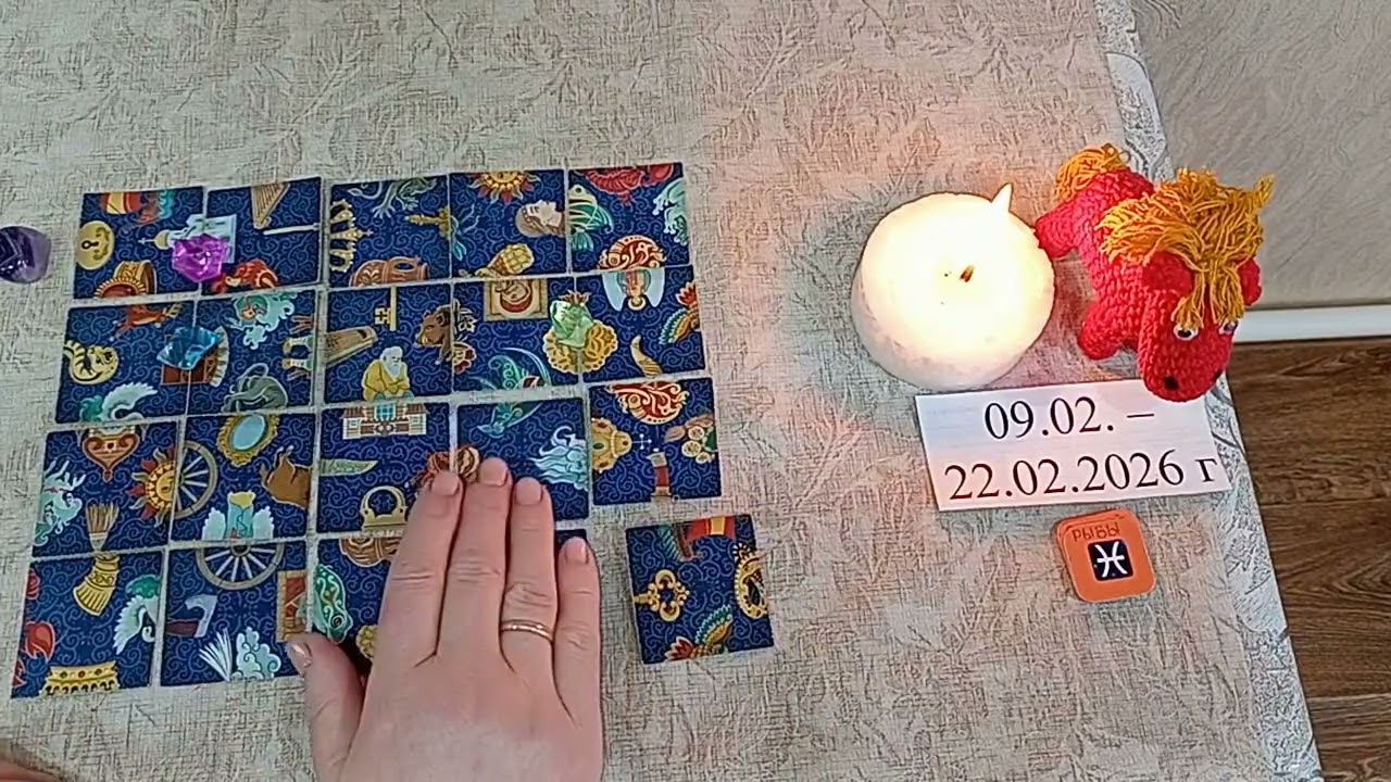 09.02. - 22.02.2026г. Пасьянс (Рыбы - Овны)