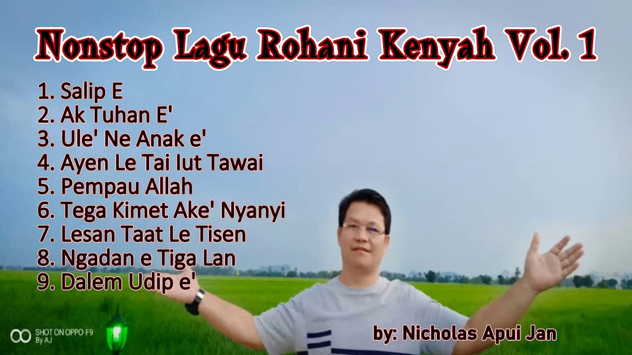 Nonstop Lagu Rohani Kenyah vol 1 by Pemego @ Apui Jan Ngau
