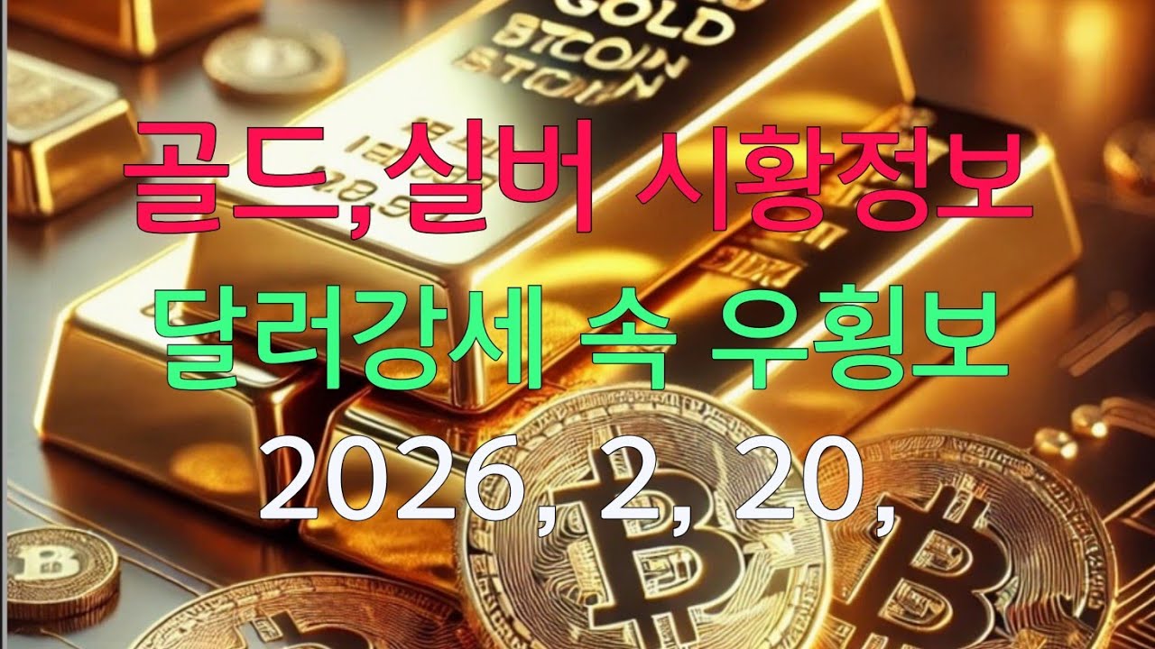 골드,실버 시황분석