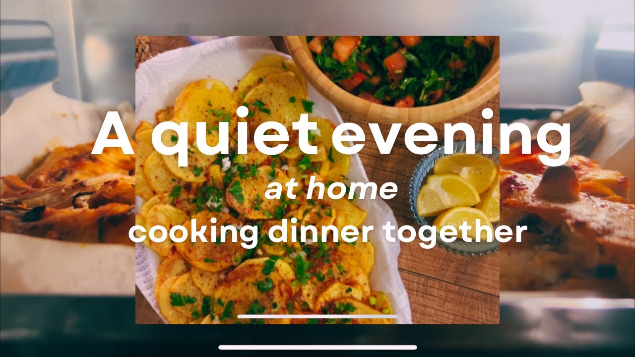 A Slow Evening at Home | Cooking One of Our Favorite Dinners.
