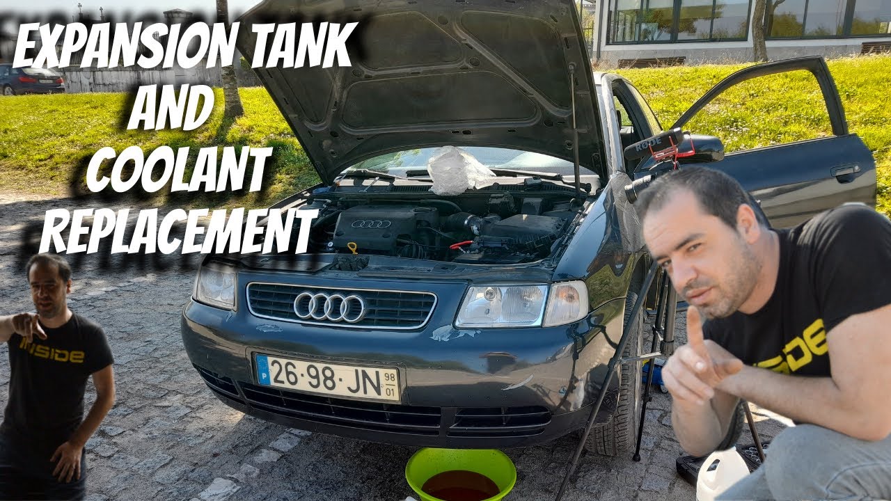 ✅ AUDI A3 8L Expansion Tank and Coolant Replacement