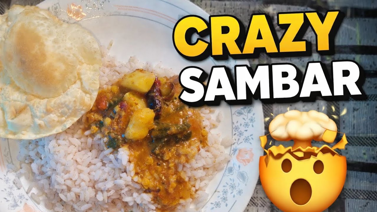 😱 CRAZY SAMBAR RECIPE | വീട്ടിൽ ഉള്ള സാധനങ്ങൾ കൊണ്ട്