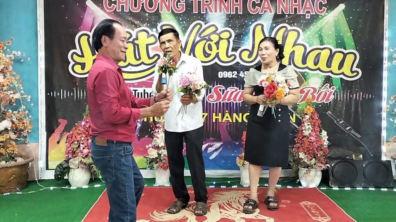 Mùa xuân sa quê st Hà sơn trình bày anh Định & chị Hồng song ca 