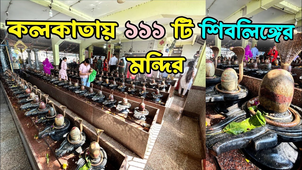 Mahashivratri 2024 | 111 Shiv Linga Temple in Kolkata | Beautiful Shiva Temple Beside Ganga |