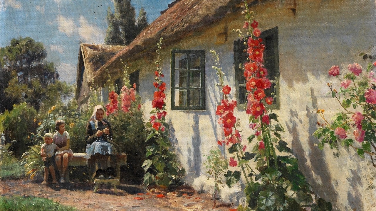 Peder Mørk Mønsted | Naturalist painter / 𝄞 Mozart 𝄞