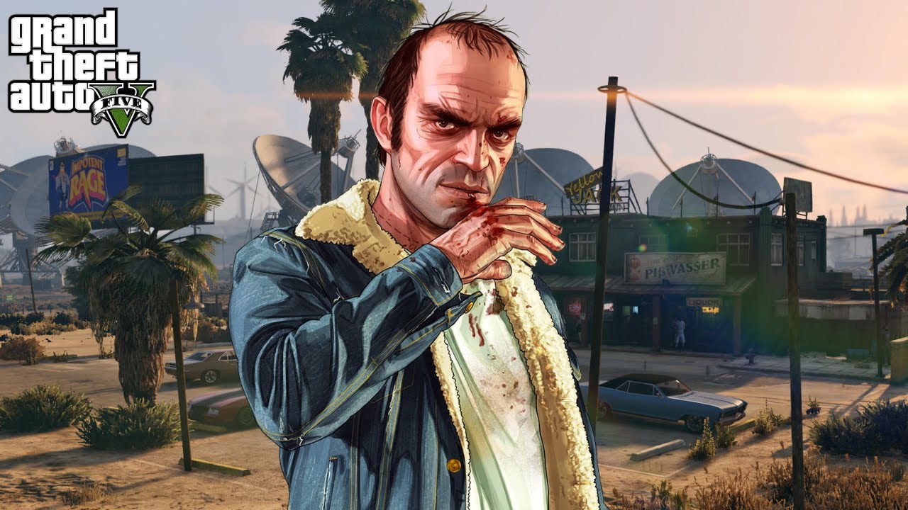 Another Time for Trevor Philips with His Free Roam and Chaos Moves in San Andreas