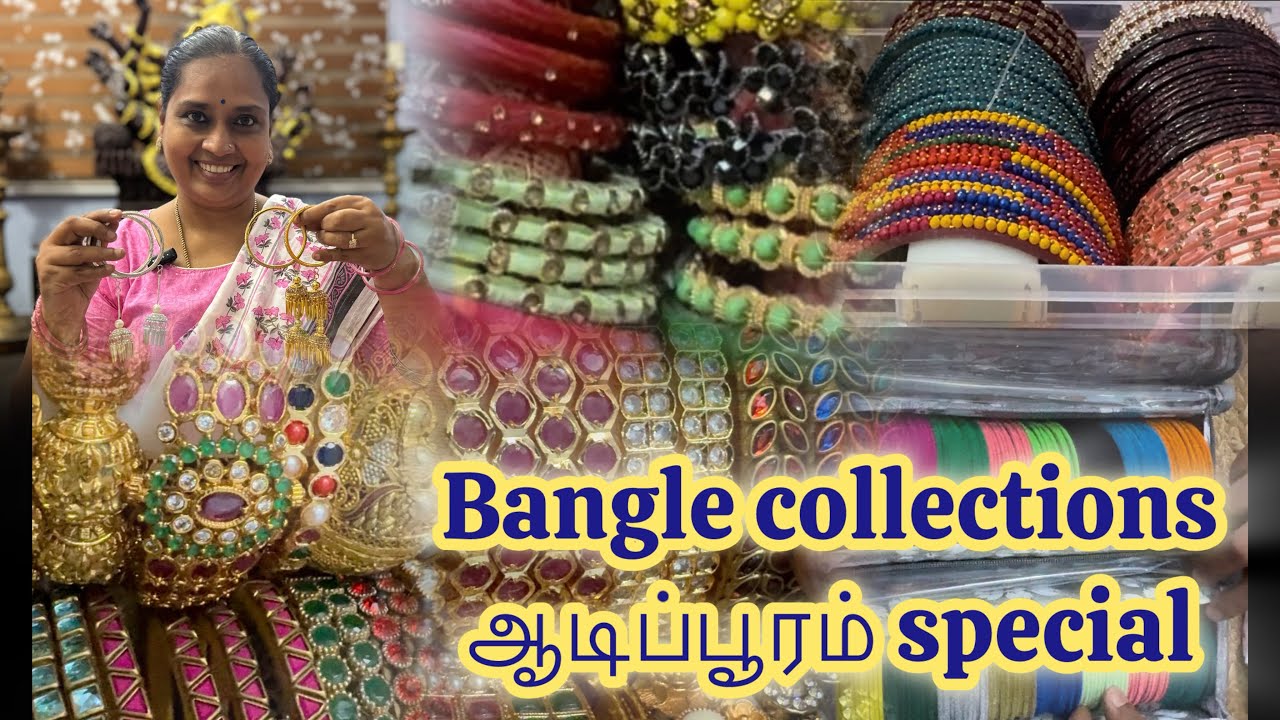 My bangle collections ஆடிப்பூரம்special #nandhinisvibes #valayal #banglecollections #nandini #வளையல்