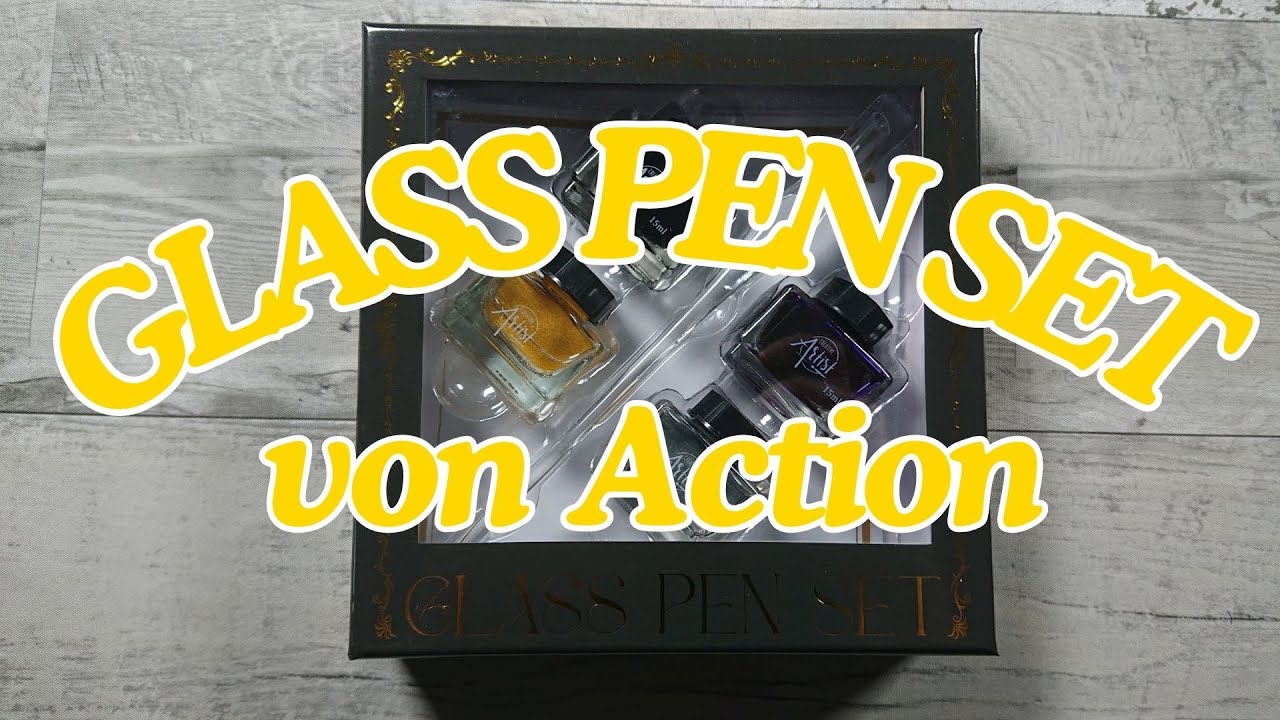 Glass Pen Set von Action im Test