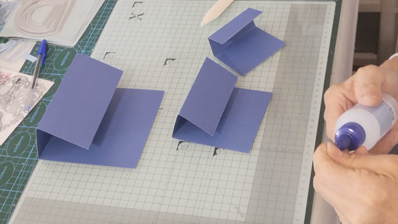 TUTO carte TRÈS SIMPLE😜 pliée pop-up CASCADE, GIGOGNE #carterie #diy #scrapbooking#popupcard #popup